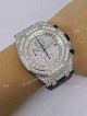 Knockoff Audemars Piguet Watch Silver Case Over The Sky Star Black Leather  (8)_th.jpg